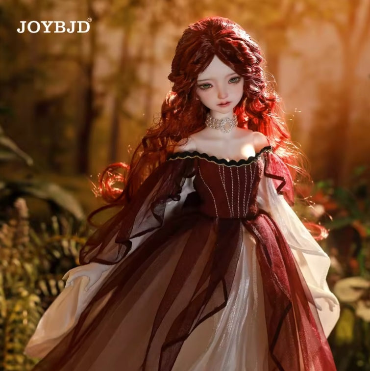 JOYBJD Cyllira Fullset Medieval Retro Style Wine-red Female. The Moonshine Maiden dll tys