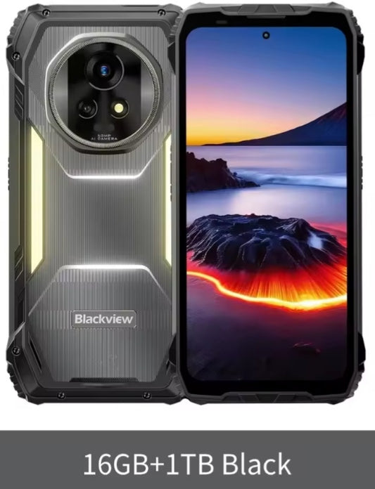 Blackview XPLORE 2 Rugged 5G Smartphone:6.73inch HD Screen RAM 16GB+1TB ROM Global Version Android (Black) Smartphone smp