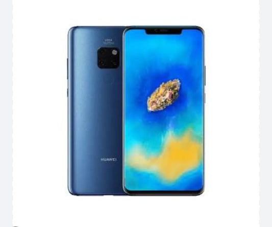 Huawei Mate 20 Pro 5G Global Version Smartphone Facial Recognition & Fingerprint Unlock Function Dust Water & Scratch Resistant HD Screen Super/Fast Charging (RAM 6GB+128GB ROM) (Blue) Smartphone smp