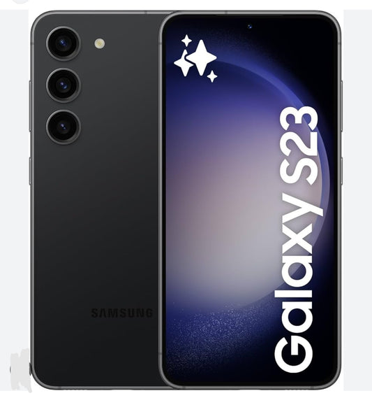 Samsung Galaxy S23 5G Smartphone Global Version Dustproof Water & Scratch Resistant HD Screen Super/Fast Charging (128GB)(Phantom Black) Smartphone smp