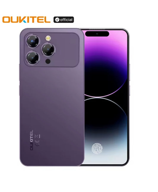 OUKITEL P1 Pro 4G Waterproof Smartphone Global Version HD Screen Super/Fast Charging (Purple) Smartphone smp