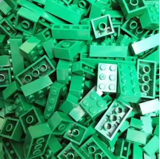 Classic Green Building Blocks Set Toys tys bbs