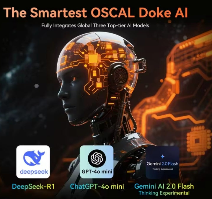 Blackview OSCAL PILOT 3: 6.78inch HD SCREEN 5G Night Vision Android 15 12GB+256GB (Black) Smartphone +1 FREE BT Earphones. smp