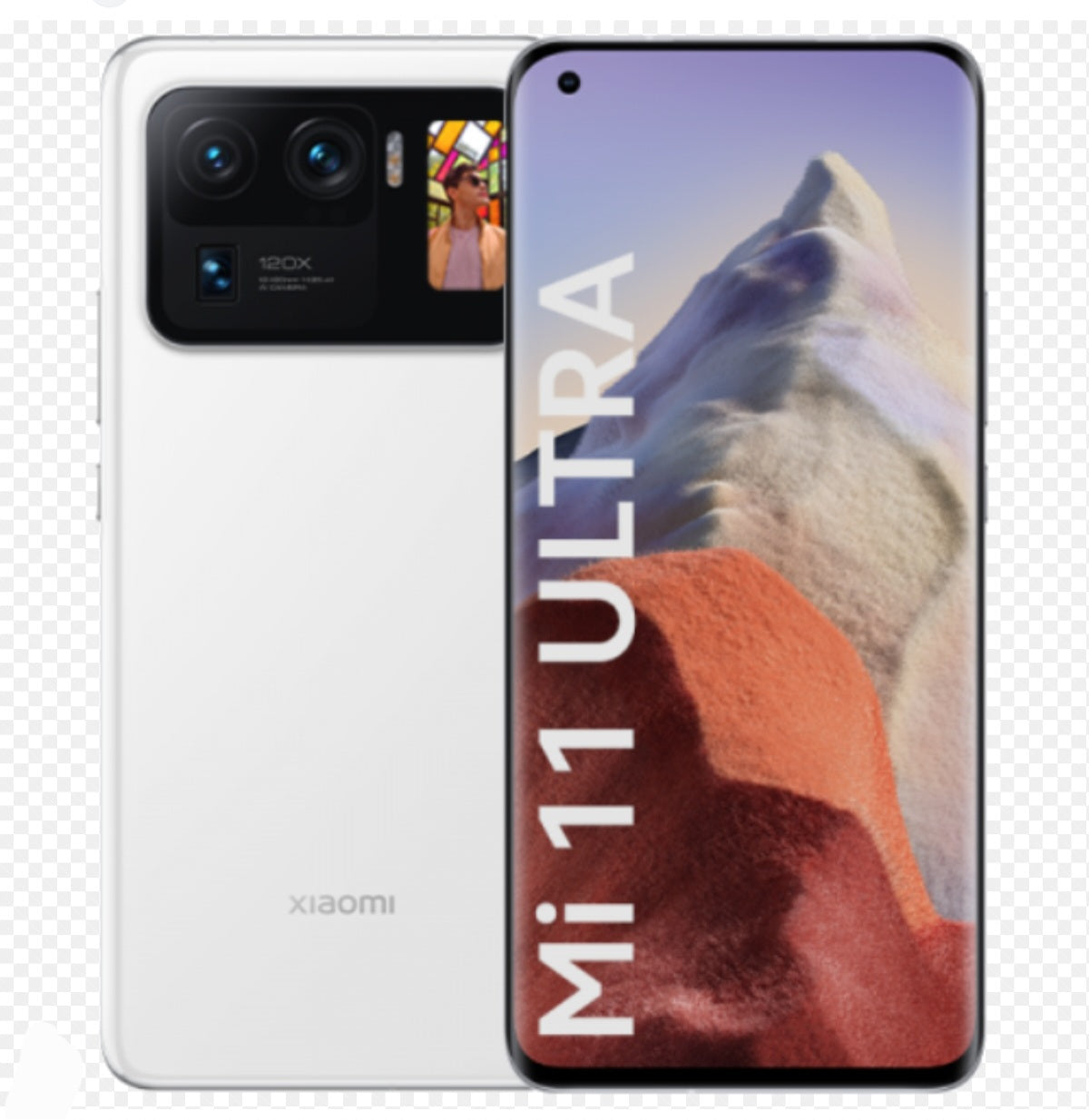Xiaomi 11 Ultra 5G Chinese Version White Smartphone Dust Water & Scratch Resistant HD Screen Super/Fast Charging Smartphone (RAM 12GB+256GB ROM). smp