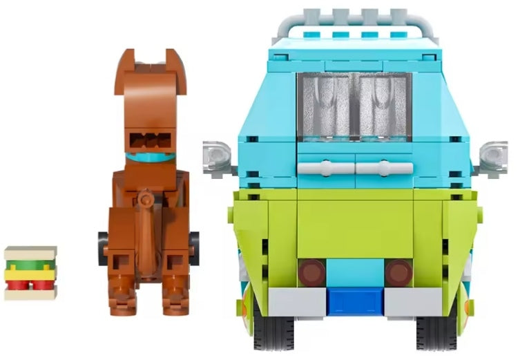 Scooby Door Mystery Machine Building Blocks Set Toys tys bbs crs