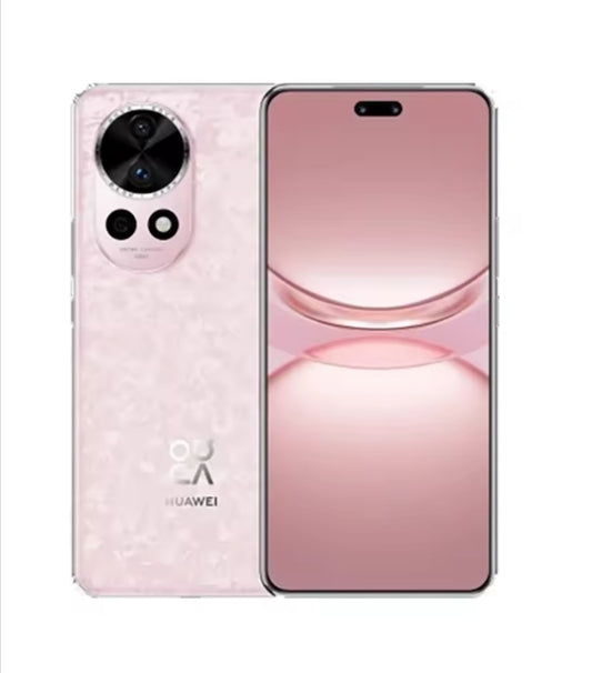 Huawei Nova 12 Pro 4G SmartPhone Chinese Version Facial Recognition & Fingerprint Unlock Function Dust Water & Scratch Resistant HD Screen Super/Fast Charging (RAM 12GB+256GB ROM) (Pink) Smartphone smp