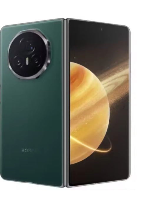 Honor Magic V3 5G Chinese Version Green Smartphone Facial Recognition & Fingerprint Unlock Function Dust Water & Scratch Resistant HD Screen Super/Fast Charging (RAM 12GB+256GB ROM) Smartphone. smp