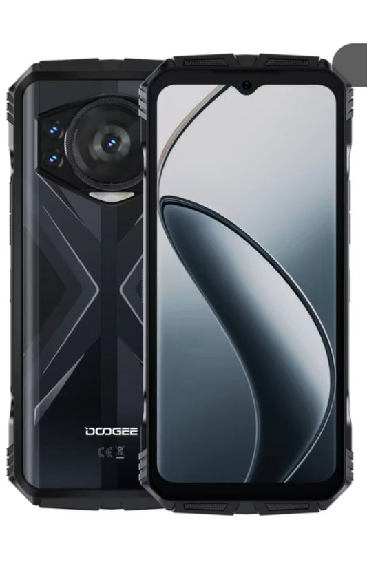 DOOGEE S118 Rugged Waterproof Smartphone Global Version Android 14 HD Screen (Silver) Smartphone smp