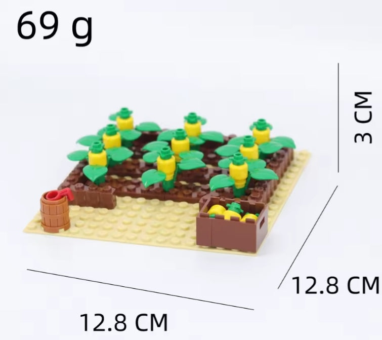 Pineapple Garden Building Blocks Set Toys tys bbs