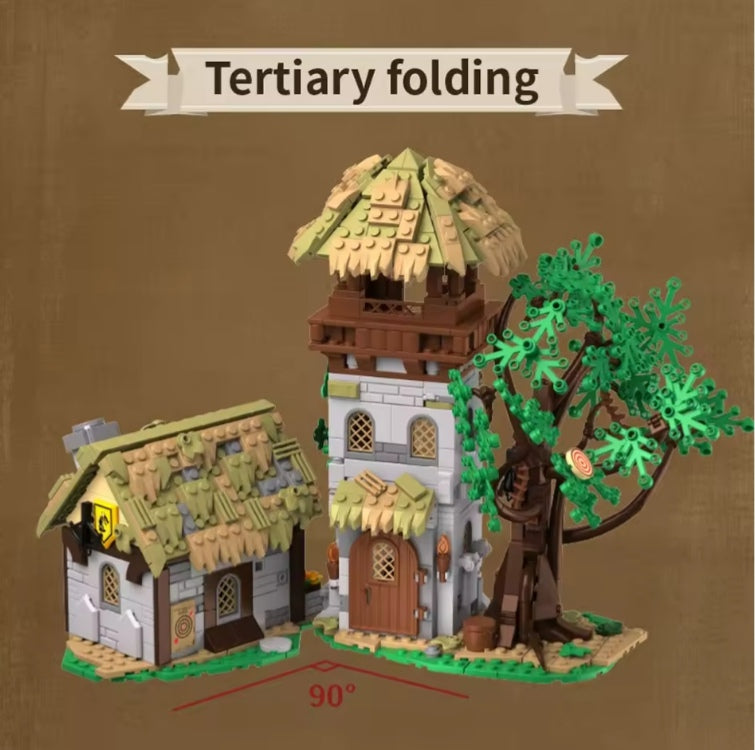 Children's Green Forest Building Blocks Set Toys tys bbs