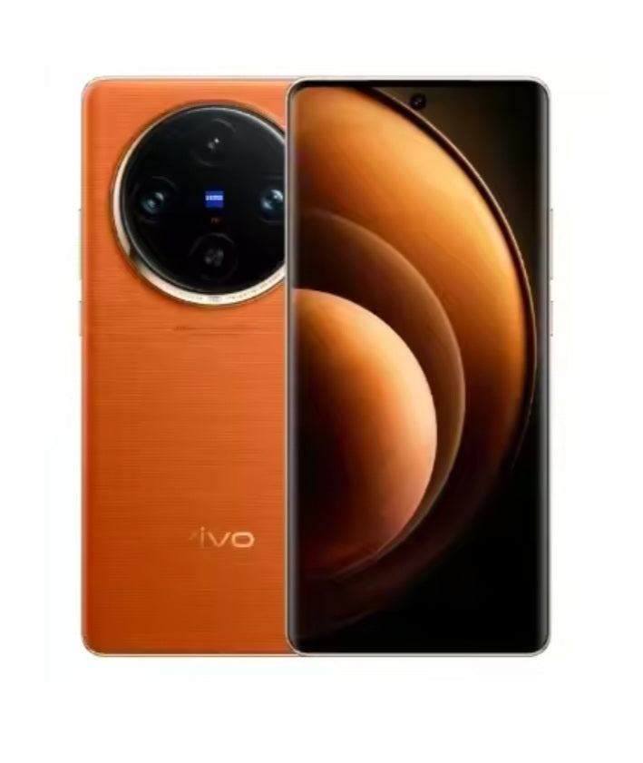 Vivo X100 Pro 5G Chinese Version Orange Smartphone Dust Water & Scratch Resistant HD Screen Super/Fast Charging Smartphone (RAM 16GB+512GB ROM). smp