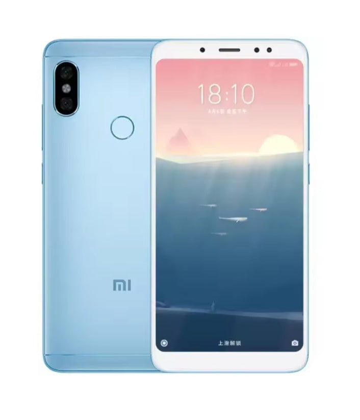 Xiaomi Redmi Note 5 Pro 4G Global Version Blue Smartphone Dust Water & Scratch Resistant HD Screen Super/Fast Charging Smartphone (RAM 6GB+64GB ROM) + FREE Gift. smp