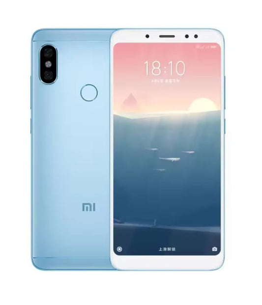 Xiaomi Redmi Note 5 Pro 4G Global Version Blue Smartphone Dust Water & Scratch Resistant HD Screen Super/Fast Charging Smartphone (RAM 3GB+32GB ROM) + FREE Gift. smp