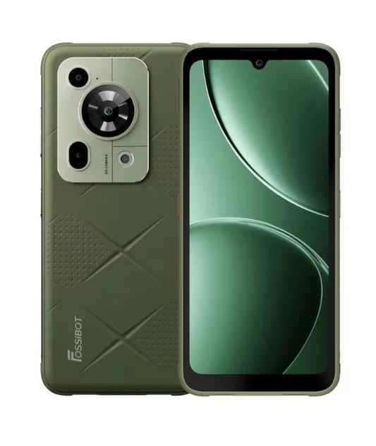 FOSSIBOT f112 Pro 5G Global Version Rugged Green Smartphone Facial  Recognition & Fingerprint Unlock Function Dust Water & Scratch Resistant HD Screen Super/Fast Charging Smartphone smp