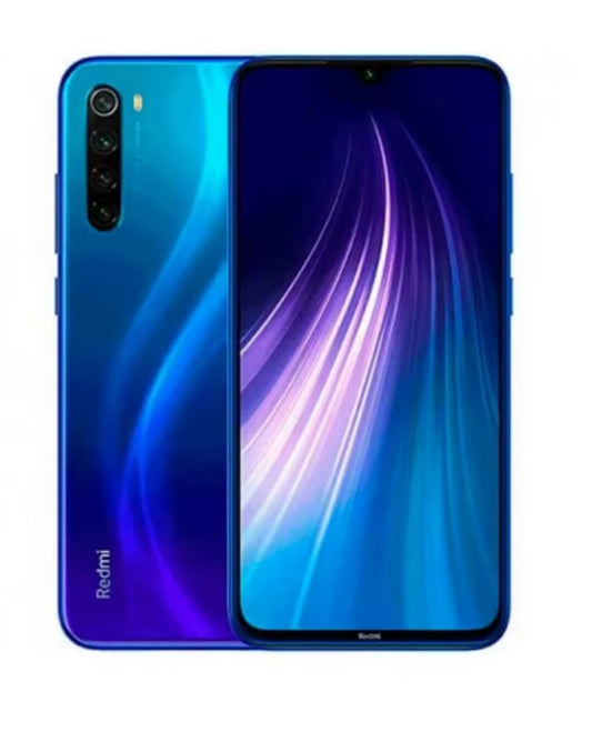 Xiaomi Redmi Note 8/Note 8 Pro Global Version Dream Blue Smartphone Facial Recognition & Fingerprint Unlock Function Dust Water & Scratch Resistant HD Screen Super/Fast Charging (RAM 6GB+128GB ROM) Smartphone + FREE Gift. smp