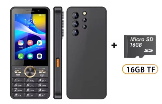 UNIWA HOPE XS24 4G Black Smartphone Dust Water & Scratch Resistant HD Screen Super/Fast Charging Smartphone. smp