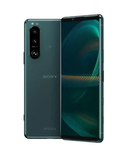 Sony Xperia 5 iii Global Version (XQ-BQ52) Smartphone Fingerprint Unlock Function Dust Water & Scratch Resistant HD Screen Super/Fast Charging Green Smartphone smp