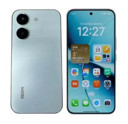 Xiaomi Redmi Turbo 5 Chinese Version Green Smartphone Facial Recognition & Fingerprint Unlock Function Dust Water & Scratch Resistant HD Screen Super/Fast Charging (RAM 12GB+256GB ROM) Smartphone. smp