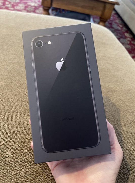 Apple iPhone 8 4G LTE Smartphone Facial Recognition Function Dust Water & Scratch Resistant HD Screen Super/Fast Charging (256GB ROM) (Black) Smartphone smp