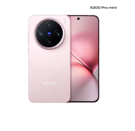 Vivo X200 Pro Mini Chinese Version Pink Smartphone Dust Water & Scratch Resistant HD Screen Super/Fast Charging Smartphone (RAM 12GB+256GB ROM). smp