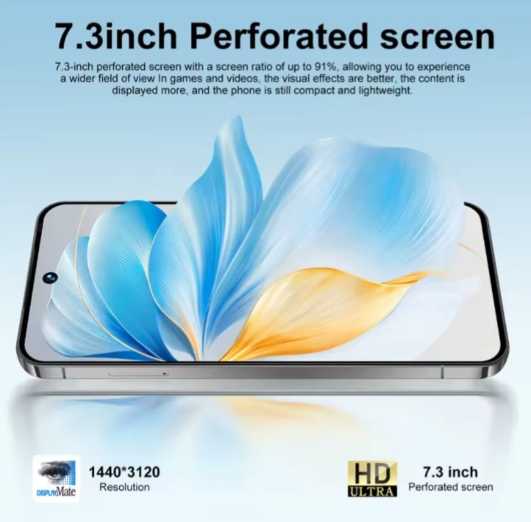 2025 HOT I17 Pro Max 5G Android 15 System Global Version 12GB 512GB (Black) Smartphone smp