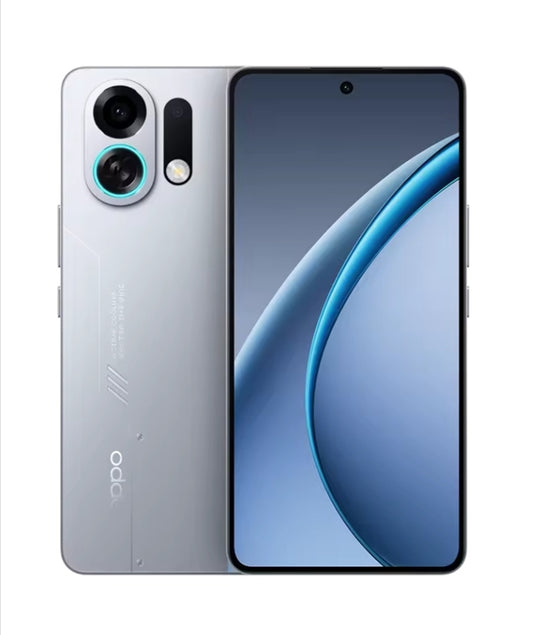 OPPO K13 Turbo Pro Smartphone Chinese Version Water Resistant Snapdragon 8s Gen 4 HD Screen RAM 16GB+256GB ROM (Silver) Smartphone smp