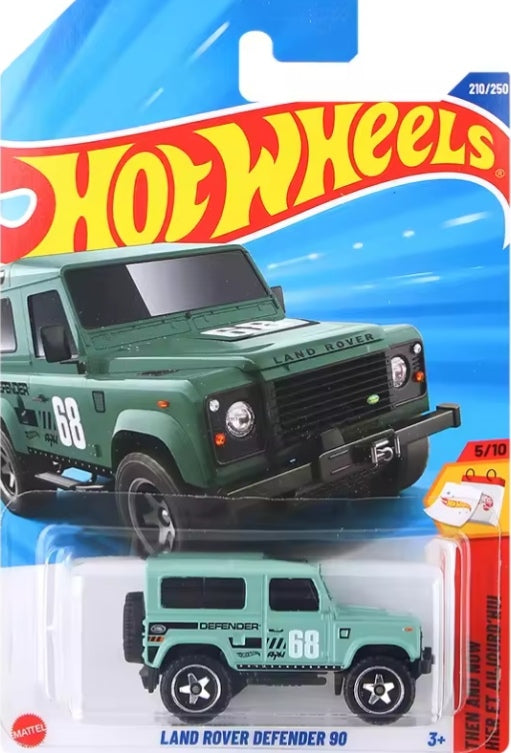 Hot Wheels 2025-Q Case Alloy "Land Rover Defender 90" Toy Car tys crs