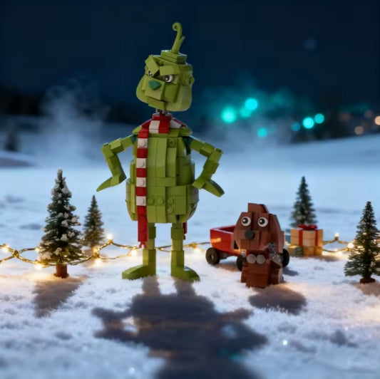 The Grinch Building Blocks Set Toys tys bbs