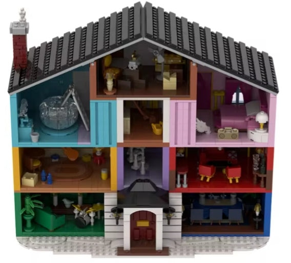 Taylor's Lovely House Building Blocks Set Toys tys bbs