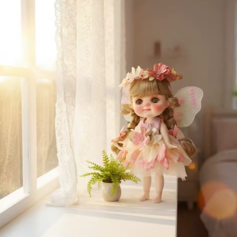 Cloveray 10inch Full Body Fairy Ceramic Doll tys dll