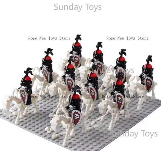 Children's Medieval Castle Knight Soldiers Building Blocks Set Toys tys bbs