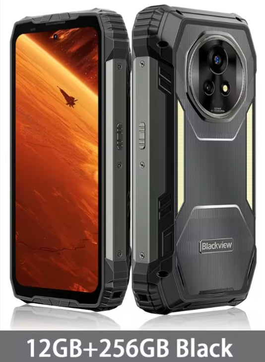 Blackview XPLORE 2 5G Rugged Smartphone 6.73inch HD Screen RAM12GB+256GB Global Version Android (Black) Smartphone +1 FREE W80Pro Smartwatch. smp