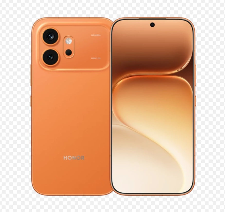 Honor 600 Hong Kong Version Orange Smartphone Dust Water & Scratch Resistant HD Screen Super/Fast Charging Smartphone (RAM 12GB+512GB ROM). smp