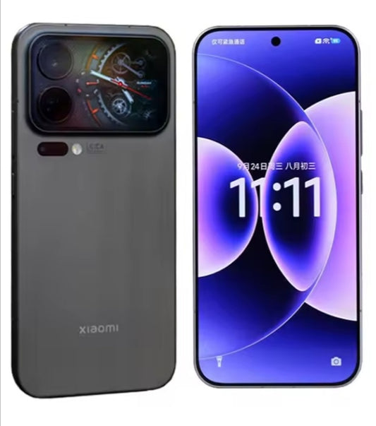 Xiaomi 17 Pro Max Smartphone Chinese Version Water Resistant Snapdragon 8 Elite Gen 5 Super/Fast Charging RAM 12GB+512GB ROM (Black) Smartphone smp