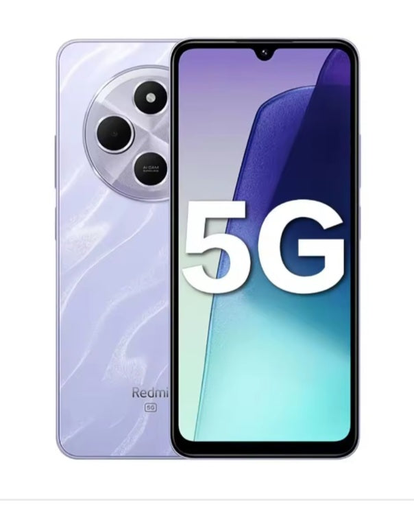 Xiaomi Redmi 14R 5G Global Version Purple Smartphone Facial Recognition & Fingerprint Unlock Function Dust Water & Scratch Resistant HD Screen Super/Fast Charging Smartphone (RAM 4GB+128GB ROM). smp