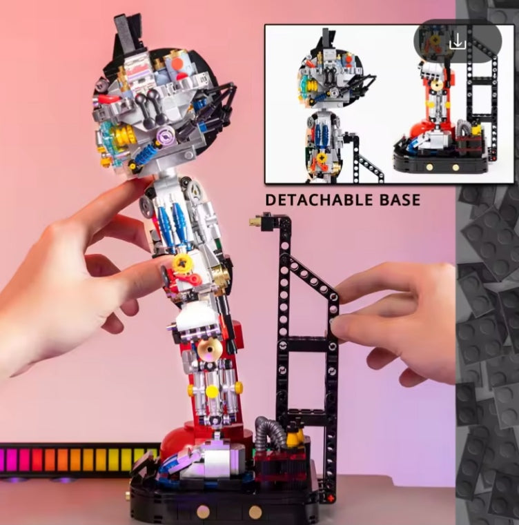 Collector's Cartoon Action Figure Astro Boy Building Block Set Toys (with box) tys bbs