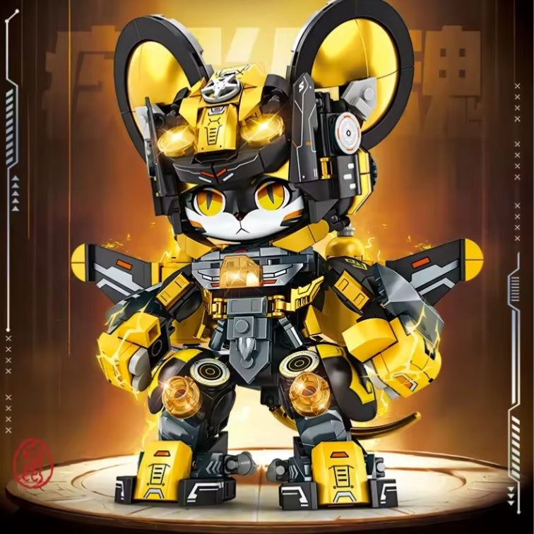 Robotic Mouse Building Blocks Set Toys tys bbs rbt dll