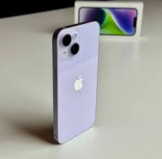 Apple iPhone 14 Plus 5G Smartphone Facial Recognition Function Dust Water & Scratch Resistant HD Screen Super/Fast Charging (128GB ROM Simple Set) (Purple) Smartphone smp