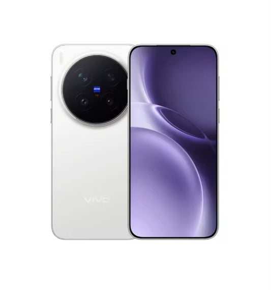 VIVO X300 Pro Chinese Version White Smartphone Dust Water & Scratch Resistant HD Screen Super/Fast Charging Smartphone (RAM 12GB+256GB ROM). smp