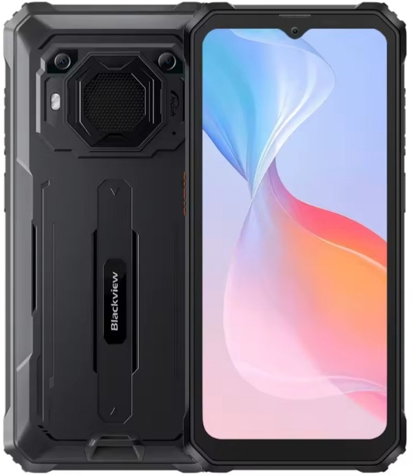 Blackview BV6200 Pro Hello P35: Waterproof Android 13 6.56inch HD Screen 6GB+128GB Waterproof (Black) Smartphone smp