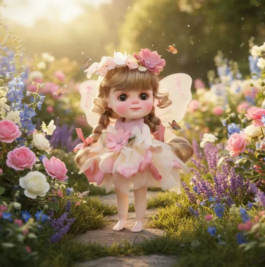 Cloveray 10inch Full Body Fairy Ceramic Doll tys dll