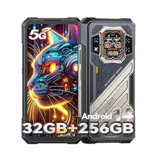 CUBOT Kingkong X Waterproof Smartphone Global Version Android 14 HD Screen (Black) Smartphone smp