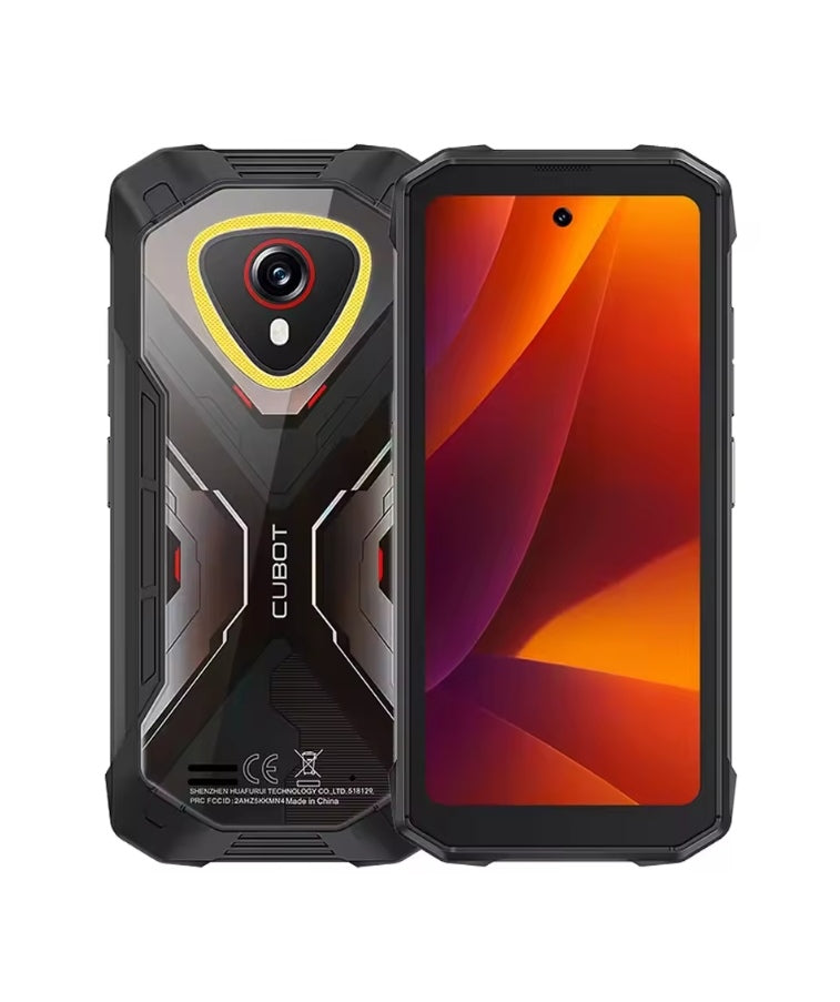 CUBOT KingKong MINI 4 Rugged Waterproof Smartphone Global Version HD Screen Super/Fast Charging RAM 6GB+128GB ROM (Black) Smartphone smp
