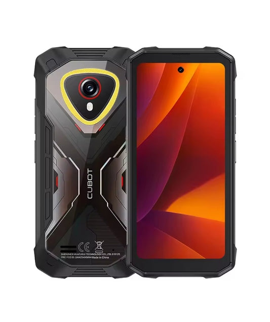 CUBOT KingKong MINI 4 Rugged Waterproof Smartphone Global Version HD Screen Super/Fast Charging RAM 6GB+128GB ROM (Black) Smartphone smp