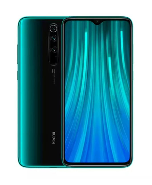 Xiaomi Redmi Note 8 Pro 4G Global Version Green Smartphone Facial Recognition & Fingerprint Unlock Function Dust Water & Scratch Resistant HD Screen Super/Fast Charging (RAM 6GB+128GB ROM) Smartphone + FREE Gift. smp