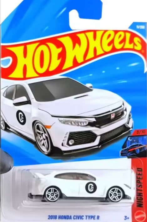 Hot Wheels 2026 Mainline Series "2018 Honda Civic Type R" Toy Car tys crs