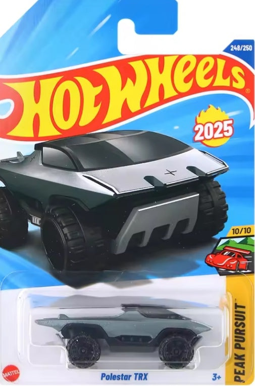 Hot Wheels 2025-Q Case Alloy "Polestar TRX" Toy Car tys crs