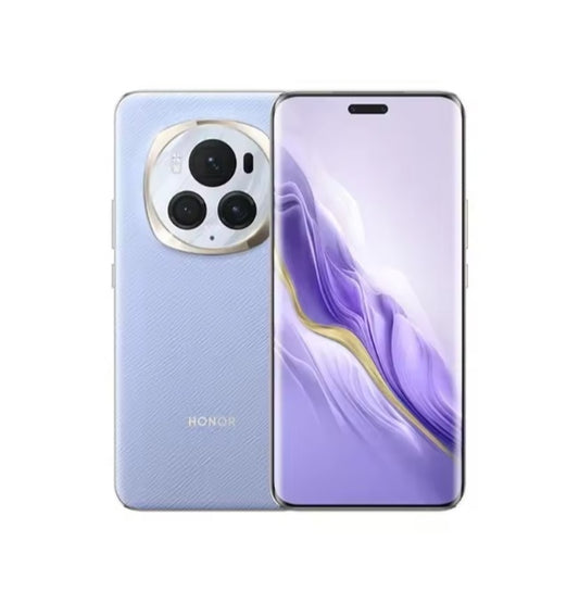 Honor Magic 6 Pro 5G Chinese Version Purple Smartphone Facial Recognition & Fingerprint Unlock Function Dust Water & Scratch Resistant HD Screen Super/Fast Charging (RAM 12GB+256GB ROM) Smartphone. smp
