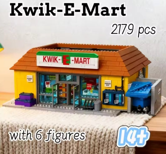 Out Of "The Simpsons" Quick-E-Mart Building Blocks Set Toys tys bbs