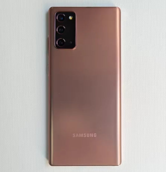 Samsung Galaxy Note 20 5G US Version Mystic Bronze Smartphone Dust Water & Scratch Resistant HD Screen Super/Fast Charging Smartphone. smp